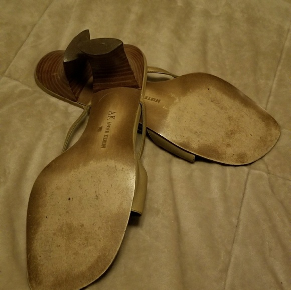 AK Annie Klein Previously Loved Leather Slides - Picture 3 of 6